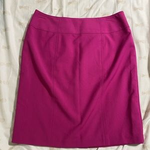 Hot pink pencil skirt NWOT